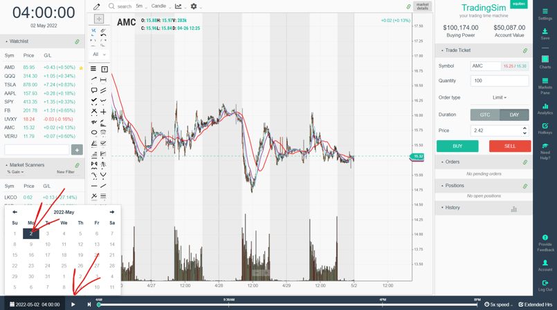 Tradingsim Stock Trading Simulator